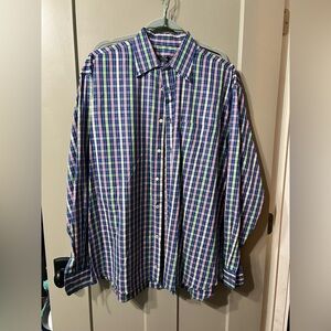Paul & Shark Yachting Shirt Vibrant Plaid Button Down Shirt